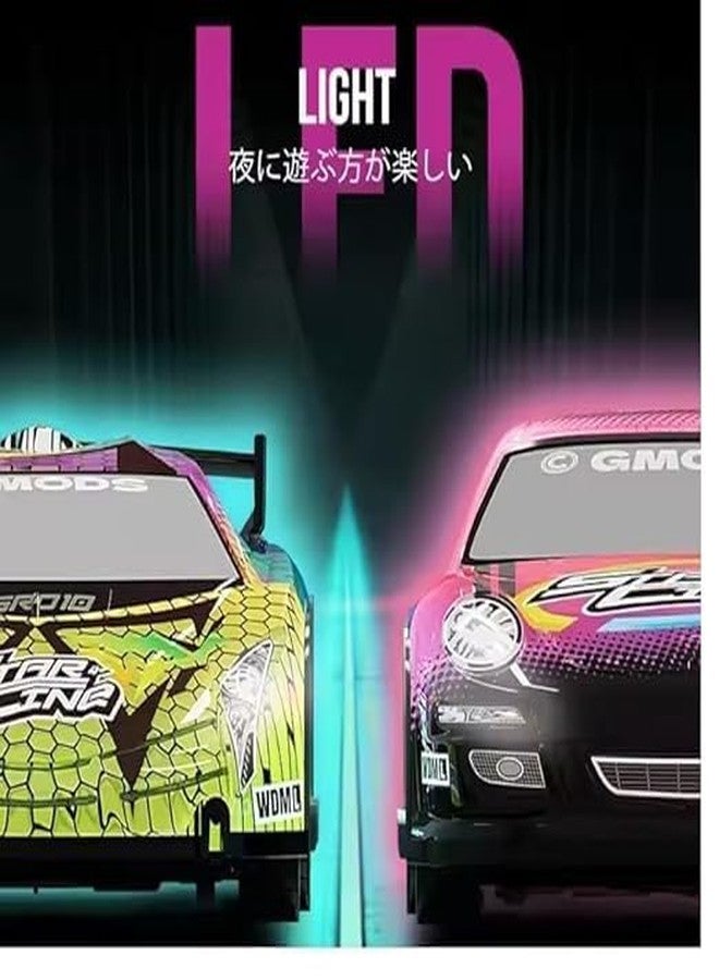 VIKINGS Gesture RC Stunt Car for Kids - 4WD 2.4GHz Drift & Twist Remote Control Car with Lights, Music & Sensor Watch Multicolor - Image 2